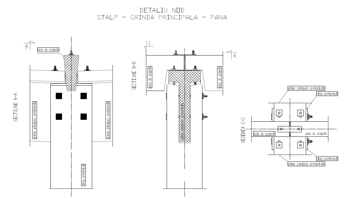 MODURI DE ALCATUIRE A NODURILOR STRUCTURILOR PREFABRICATE