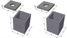 Camin apa rectangular Somaco_222x128